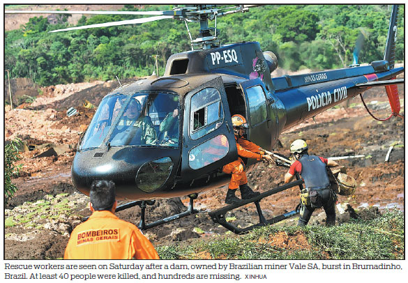 Hope turns to anguish after Brazil dam breaches