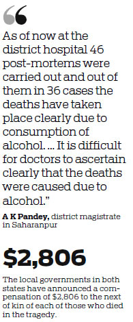 Illicit-liquor death toll rises to 58