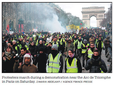 Italy-France ties hit a low as protests go on