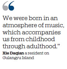 Historic island a feast for eyes - and ears
