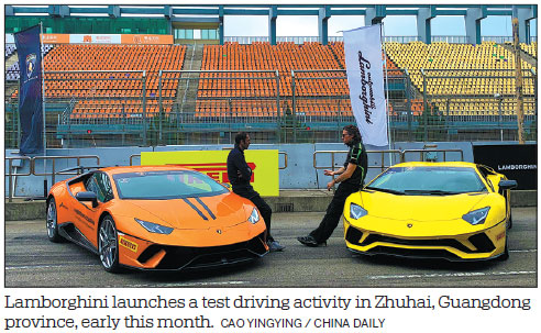 Lamborghini sees no slowdown in China 'supercar' sales growth