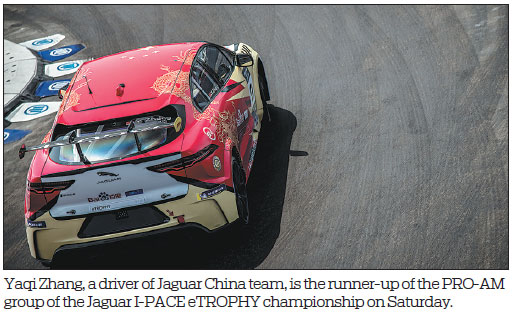 From track to road, electric Jaguar demonstrates new art of performance