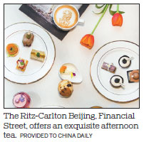 Beijing Ritz-Carlton hosting elegant teas, fashion shows