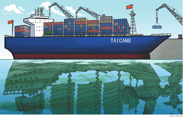 TAICANG PORT PULLS IN MORE LARGE CARGO VESSELS