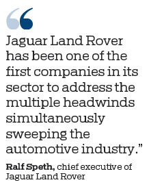 Jaguar Land Rover pins hopes on future models after market strife
