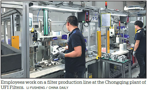 Filter manufacturer opens its sixth Chinese plant