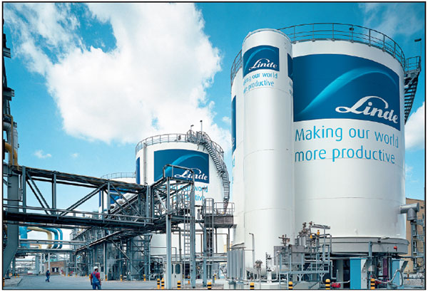 Chinese expansion and investment in the pipeline for gas major Linde