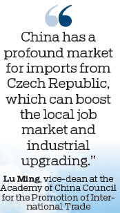 Ties between country and Czech signal prosperous future in trade