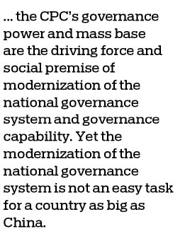 Party leads governance modernization