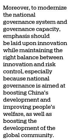 Improving the governance system