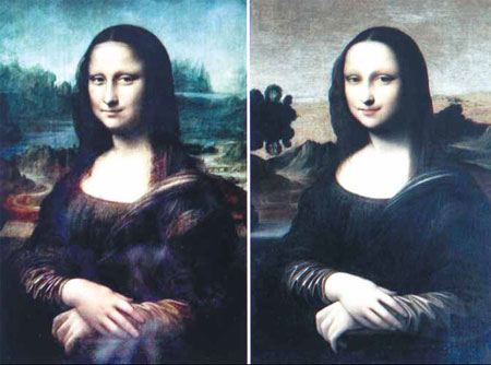 Mona Lisa gets new look