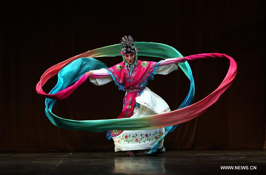 Beijing Opera performed in Algeria for celebration