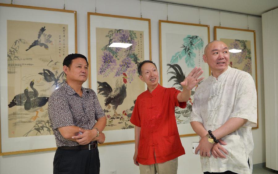 Calligraphy and painting exhibition of Wang Shijun