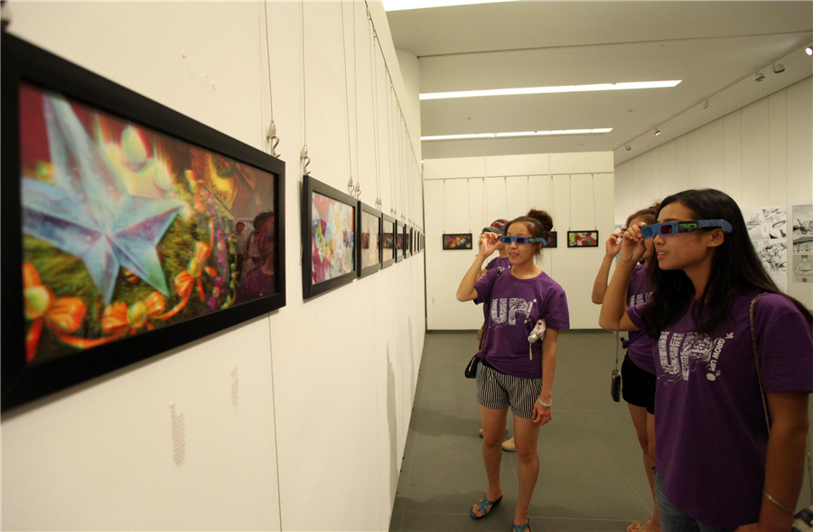 Tianjin hosts cartoon animation exhibition