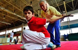 Shaolin kung fu performance hits Red Square