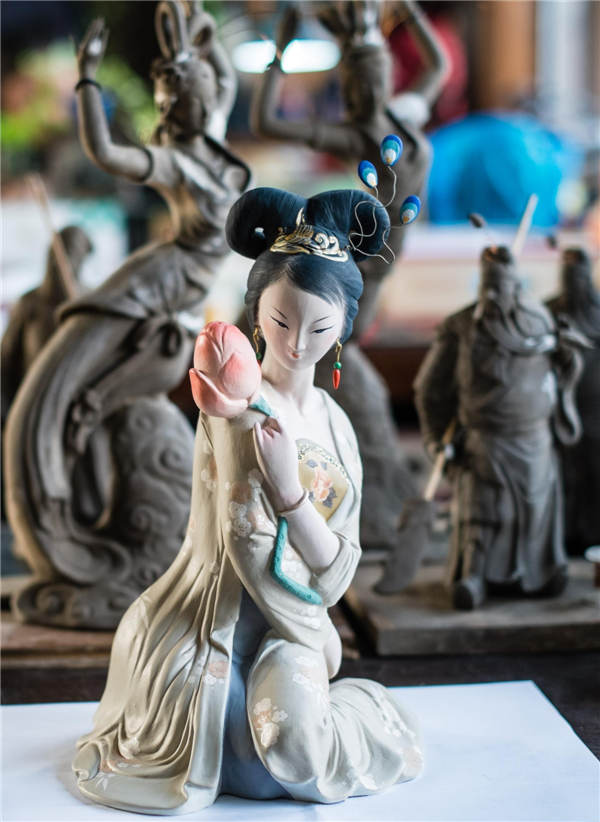 Huishan clay figurine master Xia Zheng
