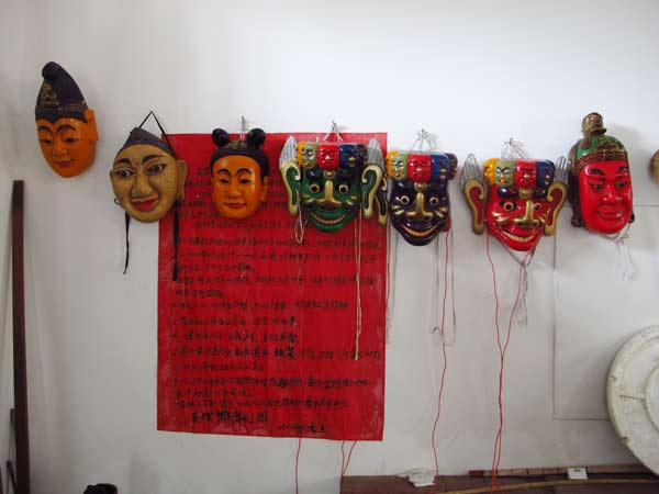 Behind mystic masks