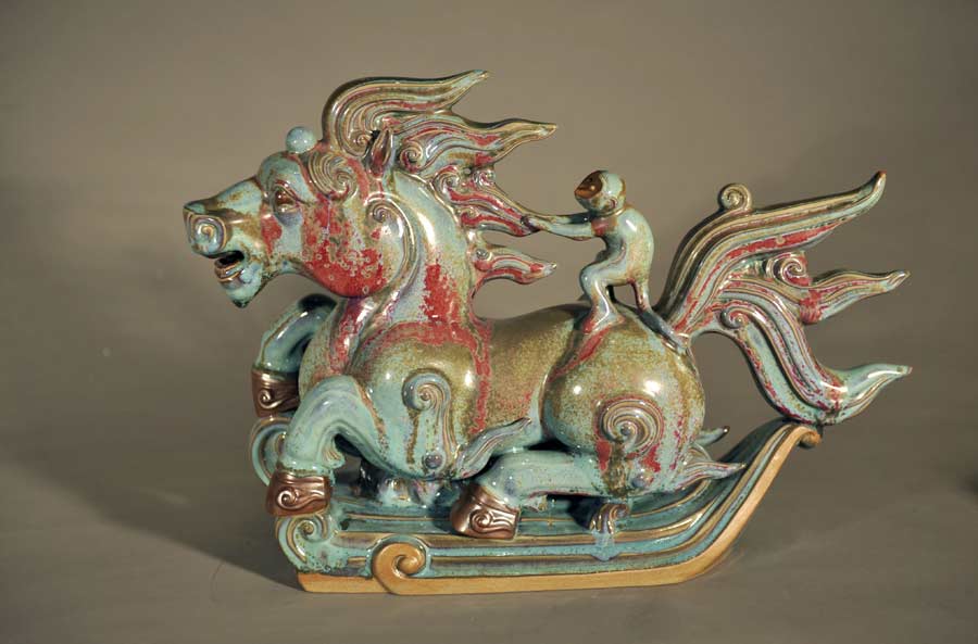 Year of the Horse porcelain designs