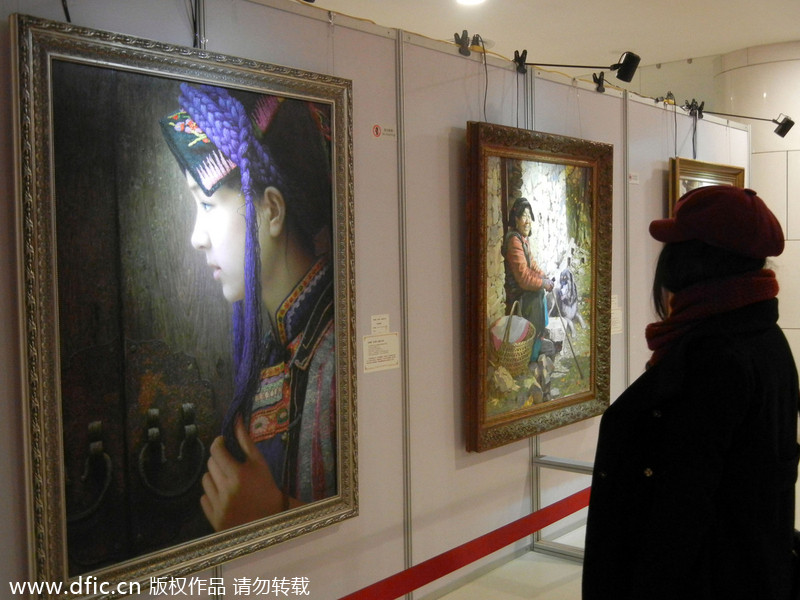 DPRK paintings visit Suzhou