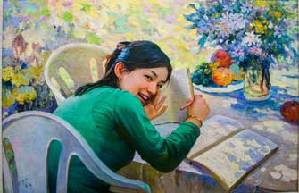 DPRK paintings visit Suzhou