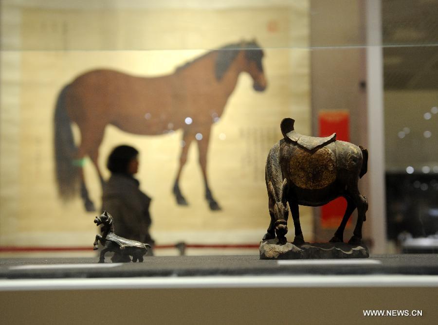 Exhibition held for Year of the Horse in Nanjing