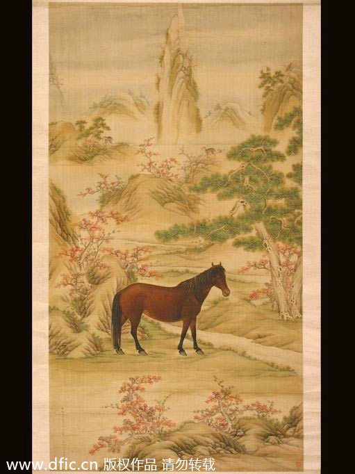 Liaoning museum showcases horse paintings