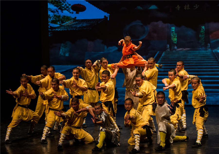 Shaolin kung fu staged in Israel