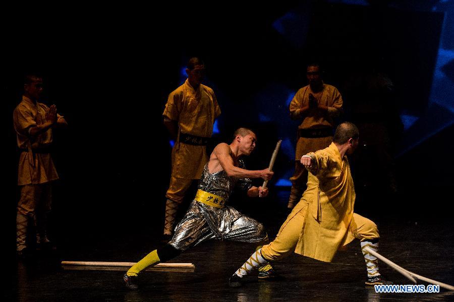 Shaolin kung fu staged in Israel