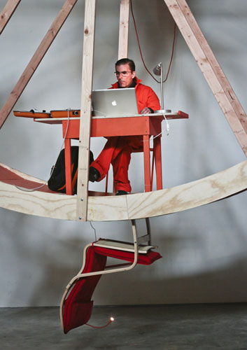 Artists in a 'hamster-wheel'