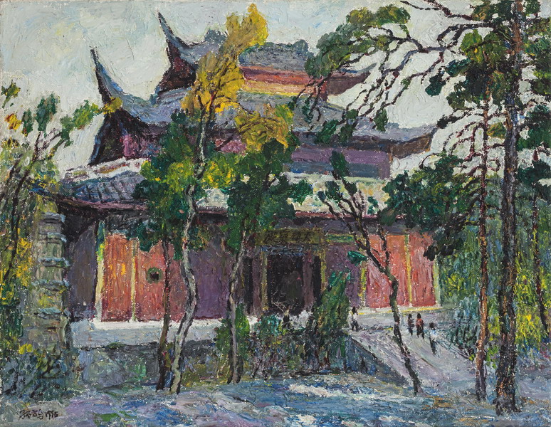 Impressionism inspired Chinese painter