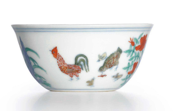 'Chicken cup' sets new auction record