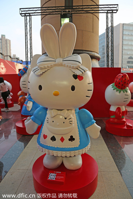 Hello Kitty celebrates 40th anniversary in Shanghai