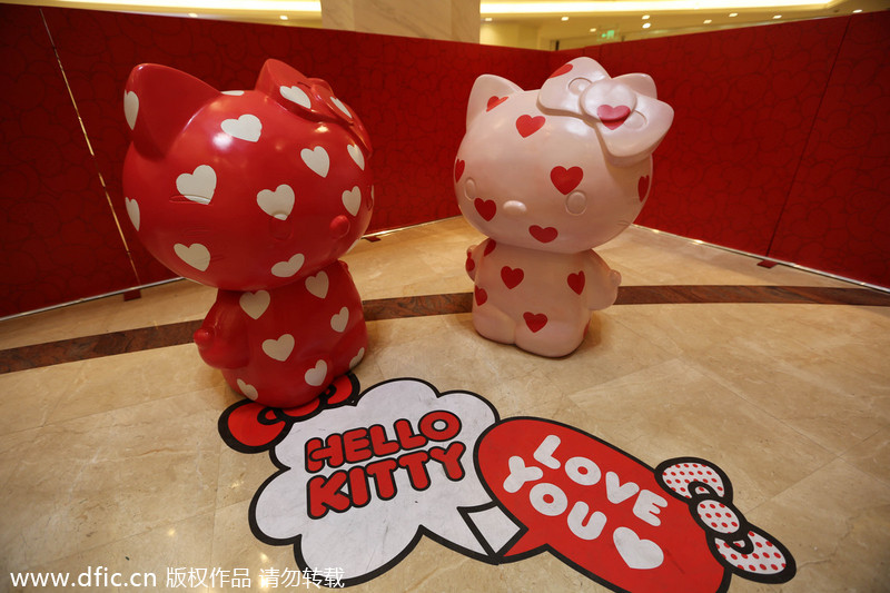 Hello Kitty celebrates 40th anniversary in Shanghai