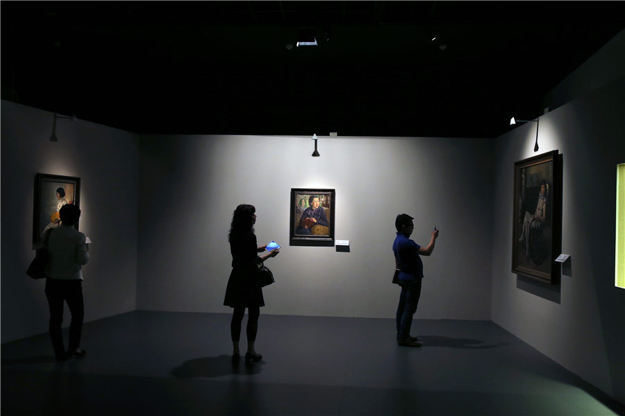 Art by Xu Beihong's French teachers debuts in Beijing