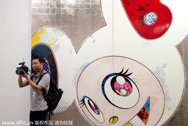 Preview of Art Basel show held in HK