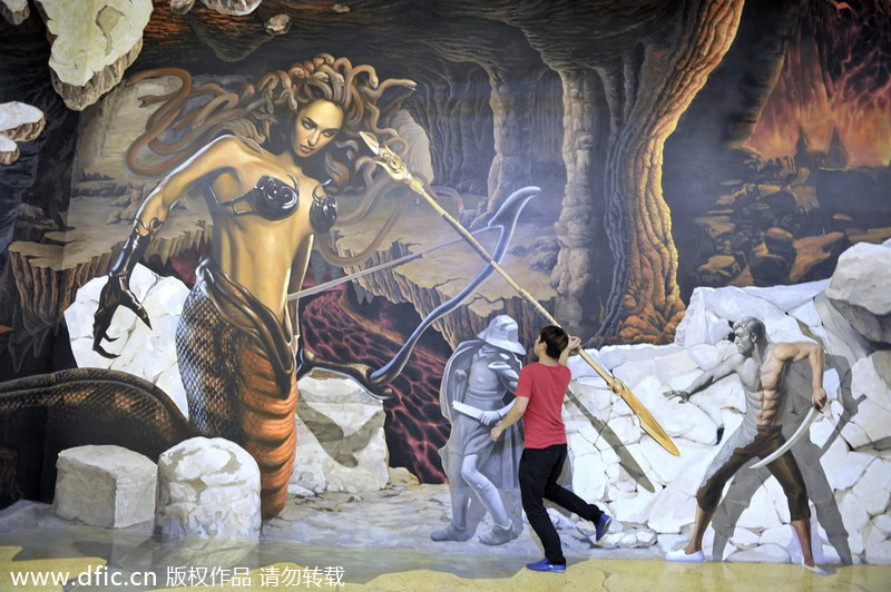 Guangzhou's 3D Magic City opens to public