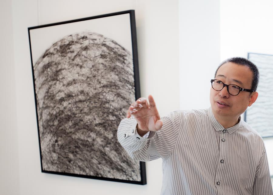 Pan Lusheng's contemporary art exhibited in Beijing