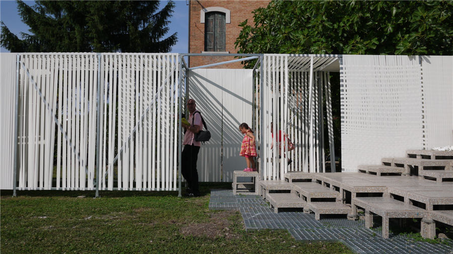 Chinese pavilion opens at Venice architectural biennale