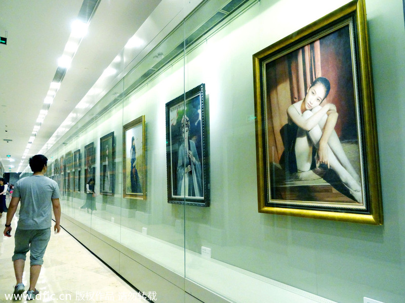 Art exhibit on DPRK modern women