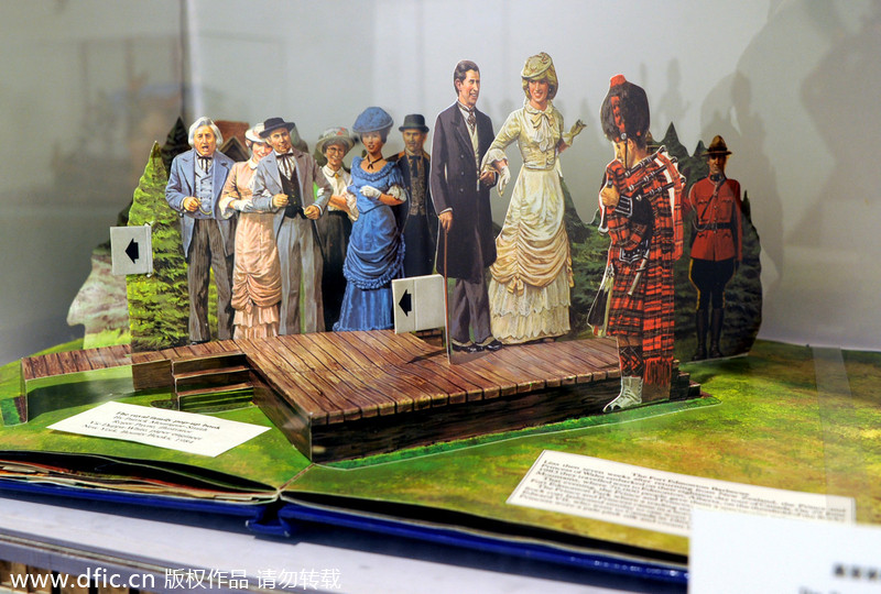 Pop-up books on show in Shanghai