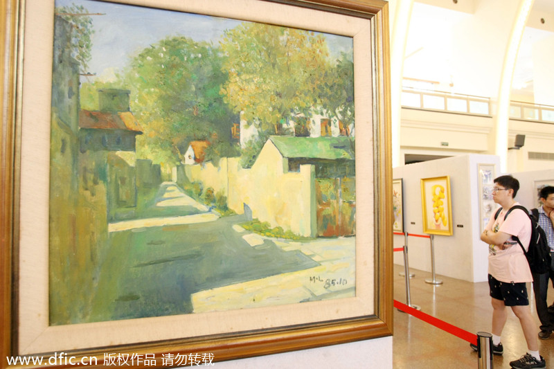 Distinctive arts from Peng Mingliang exhibited in Shanghai