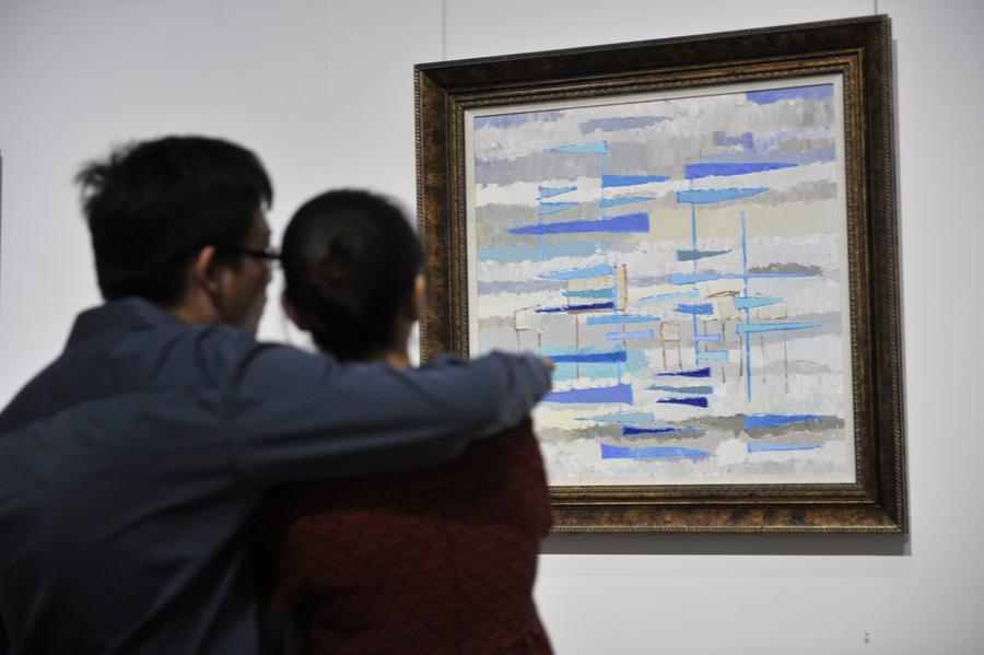 Sino-French group art exhibition debuts in Beijing