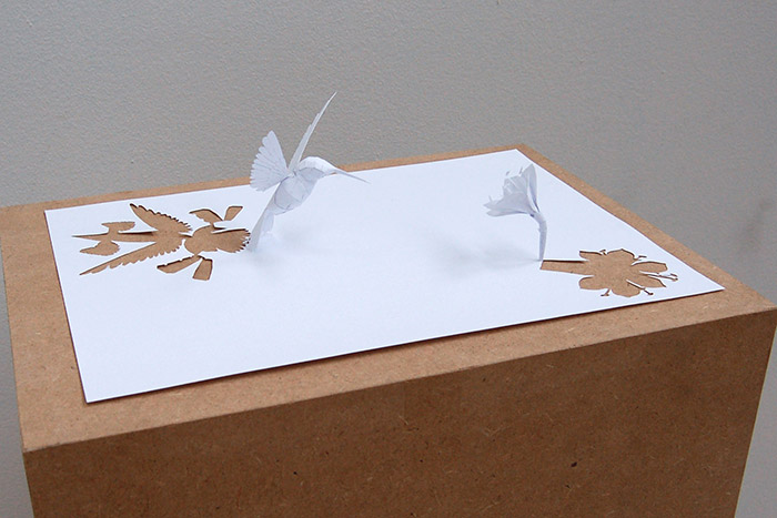 Danish artist creates unique paper art