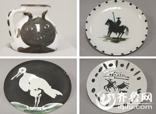 Picasso's authentic ceramics displayed in Shandong