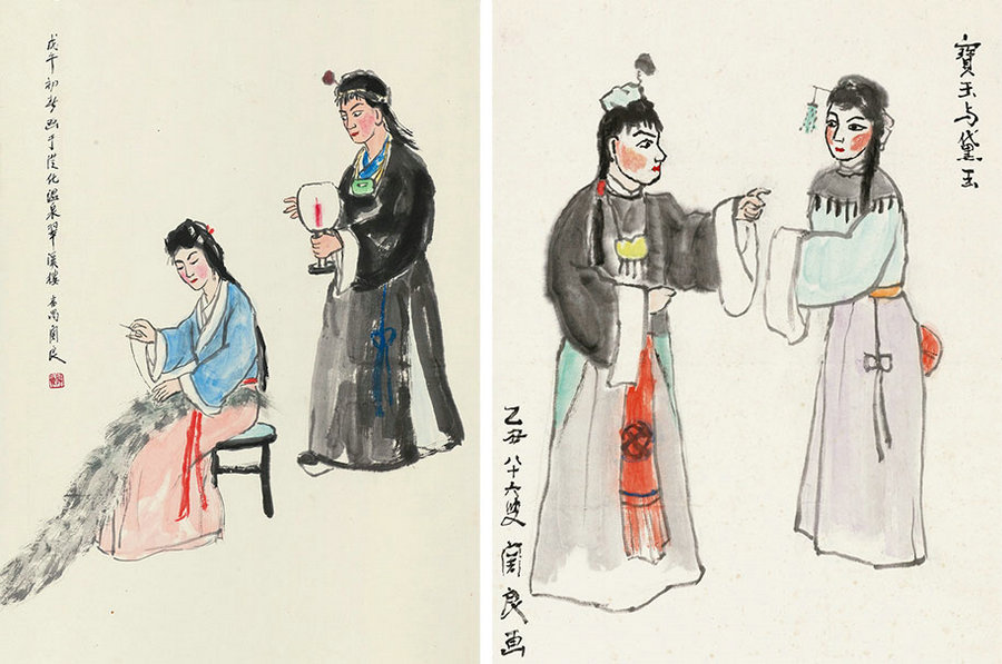 Guan Liang's paintings: An interesting way to learn famous Chinese stories
