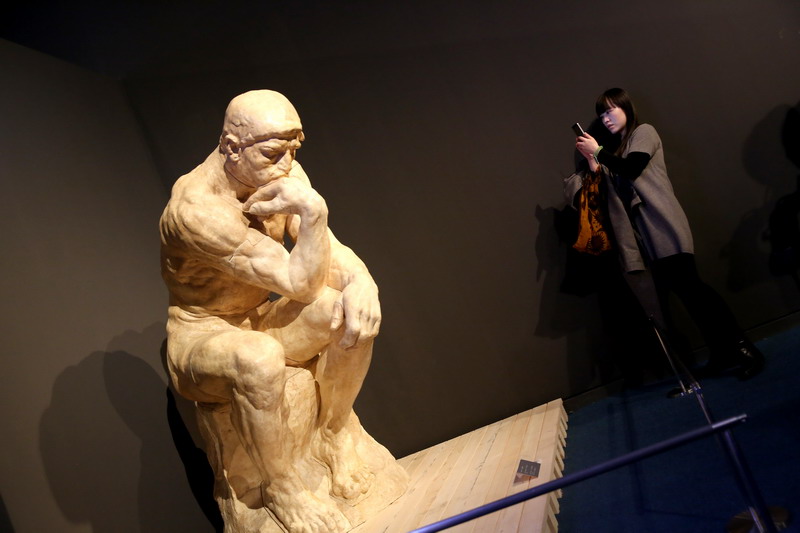 Rodin's sculptures on display in Beijing