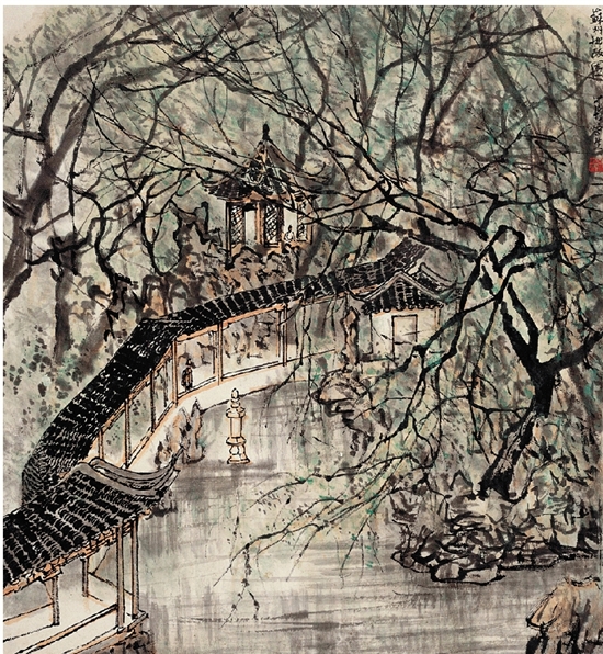 Li Keran's landscape paintings show his world