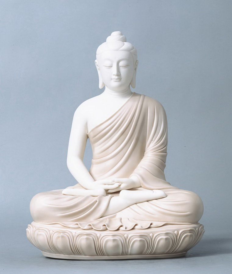 Budda in Blanc-de-chine