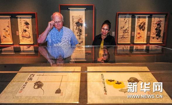 Exhibit featuring Qi Baishi's art opens in Los Angeles