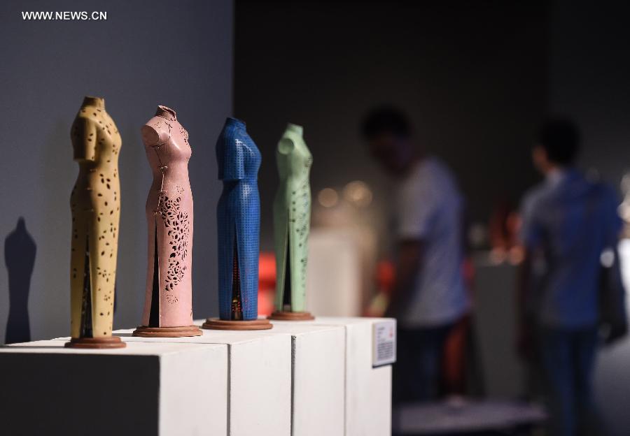 Exhibition of ‘Sculptures for Family’ opens to public in Beijing